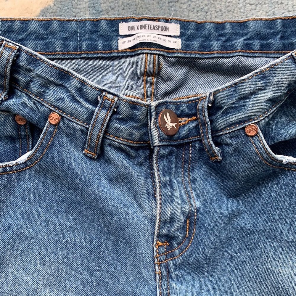 One Teaspoon Ripped Jeans - Picture 4 of 8